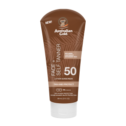 Face + Self Tanner SPF50