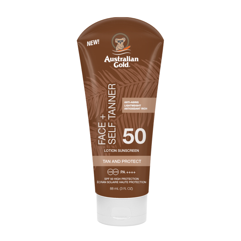 Face + Self Tanner Spf50 88 Ml