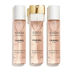 CHANEL COCO MADEMOISELLE EAU DE TOILETTE TWIST AND SPRAY 3X20ML