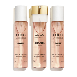 COCO MADEMOISELLE EAU DE PARFUM TWIST AND SPRAY 3X20ML