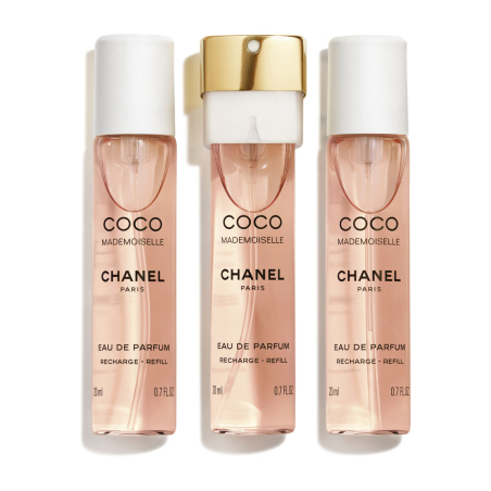 COCO MADEMOISELLE EAU DE PARFUM TWIST AND SPRAY 3X20ML