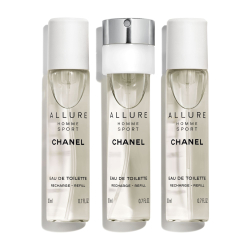 ALLURE HOMME SPORT EAU DE TOILETTE VAPORIZADOR DE VIAJE RECARGABLE