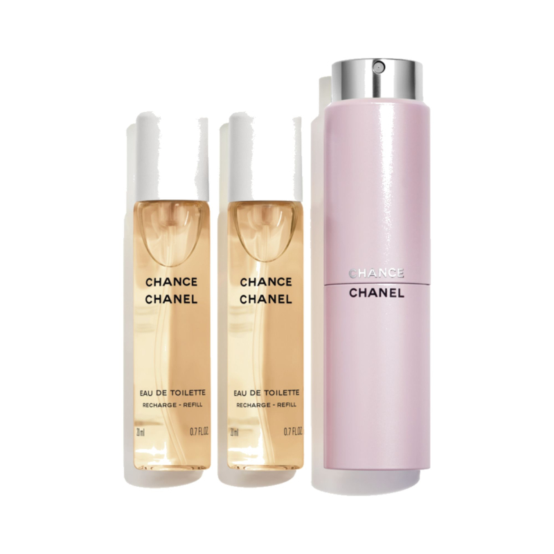 CHANEL CHANCE Eau de Toilette 3本セット CHANCE EAU DE TOILETTE TWIST AND SPRAY 3X20ML de CHANEL