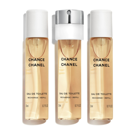 CHANCE EAU DE TOILETTE TWIST AND SPRAY 3X20ML