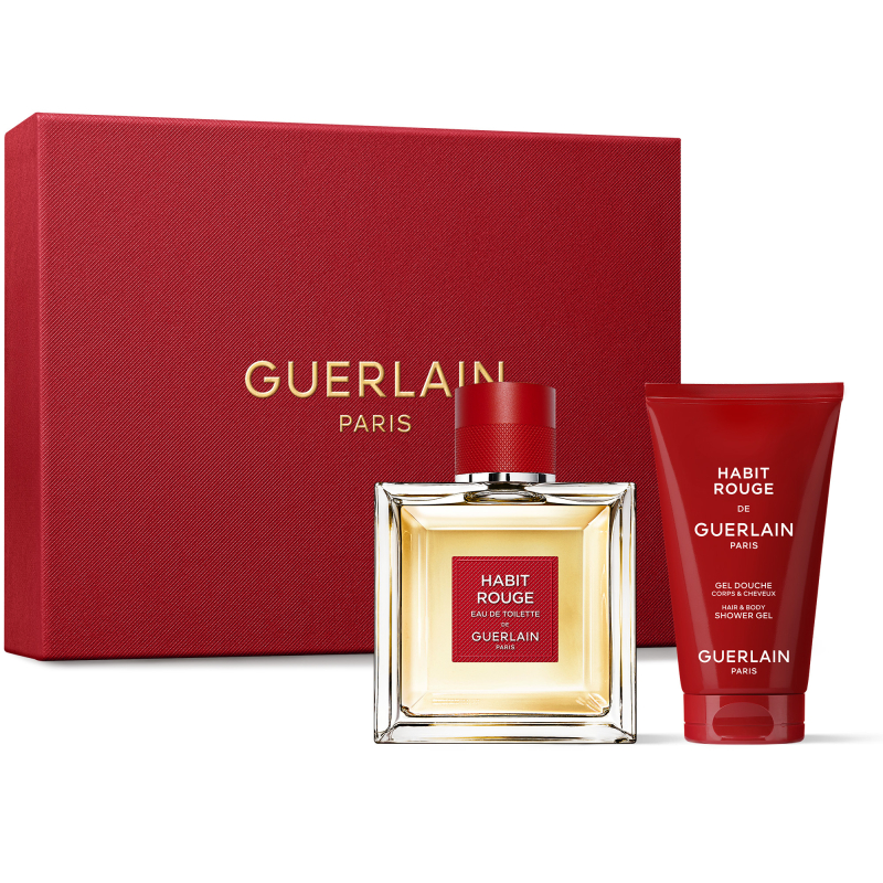 guerlain habit rouge woda toaletowa 100 ml   zestaw  