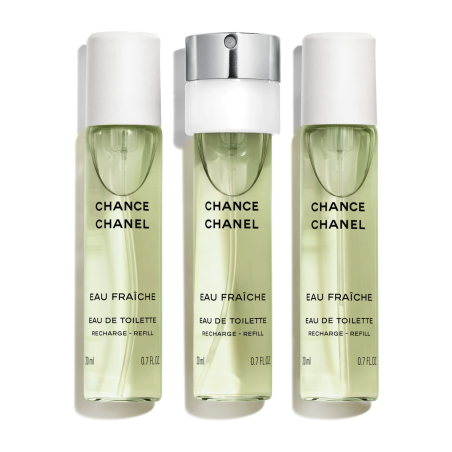 CHANCE EAU FRAÎCHE EAU DE TOILETTE TWIST AND SPRAY 3X20 ML