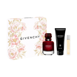 givenchy l'interdit rouge woda perfumowana 80 ml   zestaw  