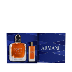 giorgio armani emporio armani - stronger with you intensely woda perfumowana 100 ml   zestaw  