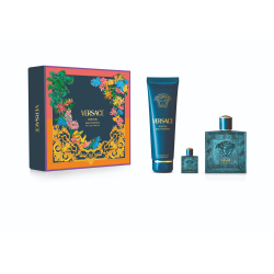 versace eros woda perfumowana 150 ml   zestaw  