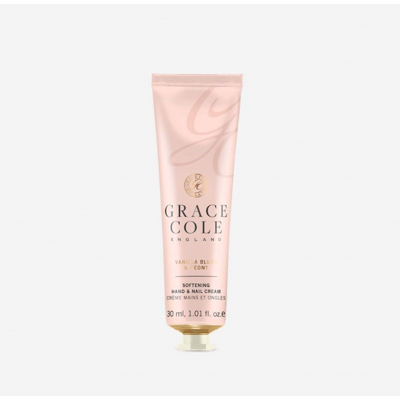 Vanilla blush & peony softening hand & nail cream 30ml