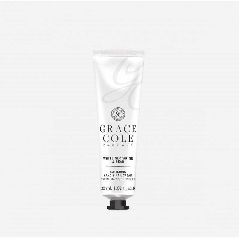 White nectarine & pear softening hand & nail cream 30ml