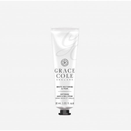 WHITE NECTARINE & PEAR SOFTENING HAND & NAIL CREAM 30ML