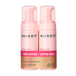 Duplo Nuxe Vey Rose Espuma Suave Limpiadora
