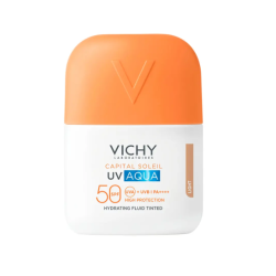 Capital Soleil UV Aqua Fluido Hidratante SPF50  Color Tono Claro