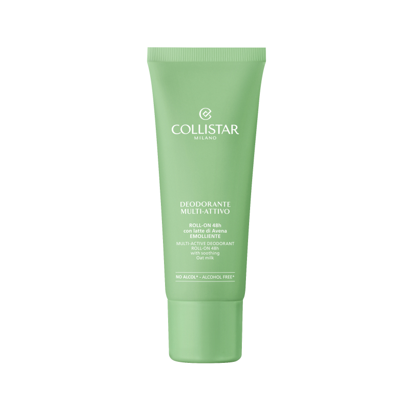 desodorante multi-activo roll-on con leche de avena emoliente 48h 75 ml