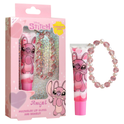 Angel Brillo Labial Multicolor con Pulsera