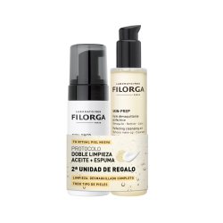 Set Skin-Prep Aceite Limpiador  + Espuma Limpiadora Enzimática