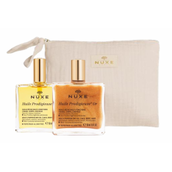 Set Neceser Duo Aceite seco Huile Prodigieuse® Classique & Or