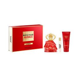 rochas audace le parfum ekstrakt perfum 90 ml   zestaw  