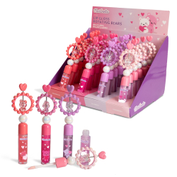 World Lip Gloss Rotating Beads
