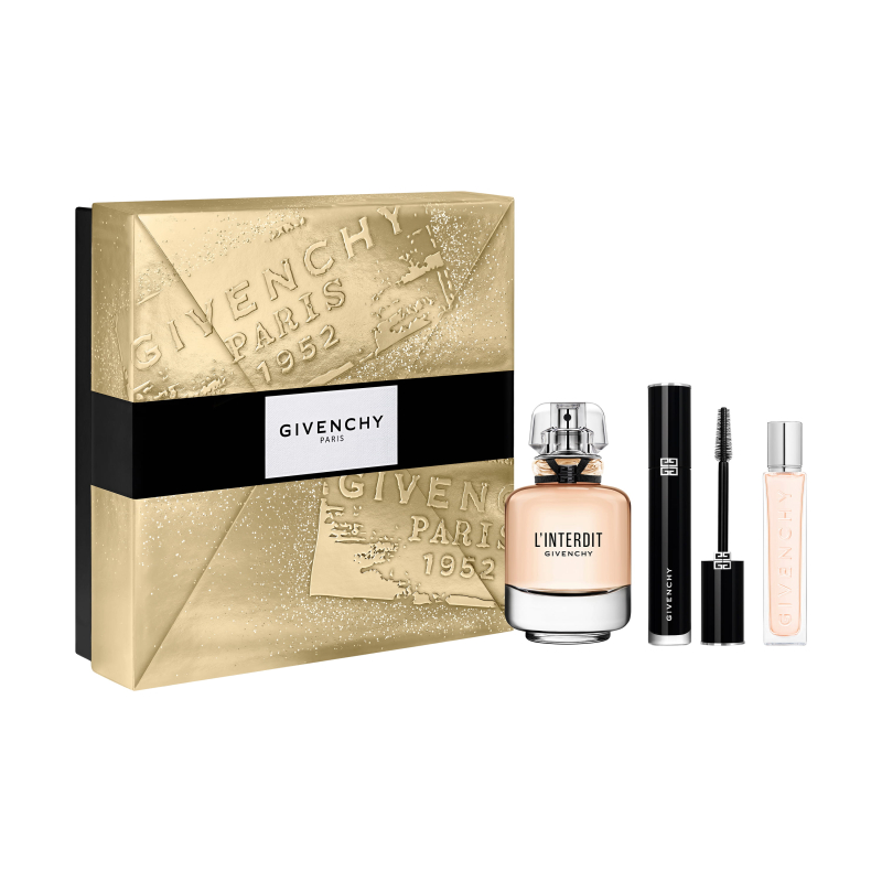 givenchy l'interdit woda perfumowana 80 ml   zestaw  