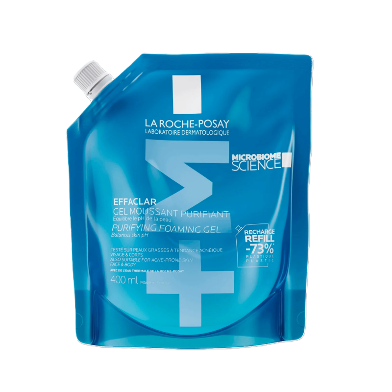 effaclar gel limpiador purificante m refill eco-sostenible 400ml