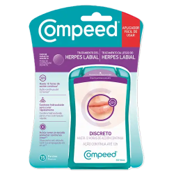 Parche Compeed® Herpes Labial Calenturas Discreto Parches