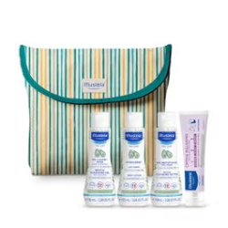 Set Mustela Neceser Little Moments Rayas