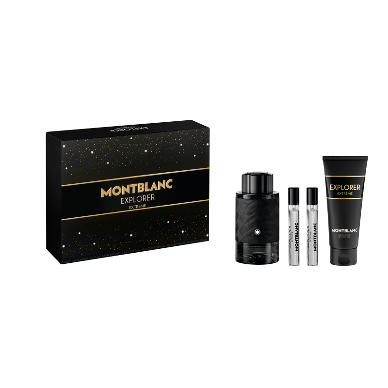 montblanc explorer extreme ekstrakt perfum 100 ml   zestaw  
