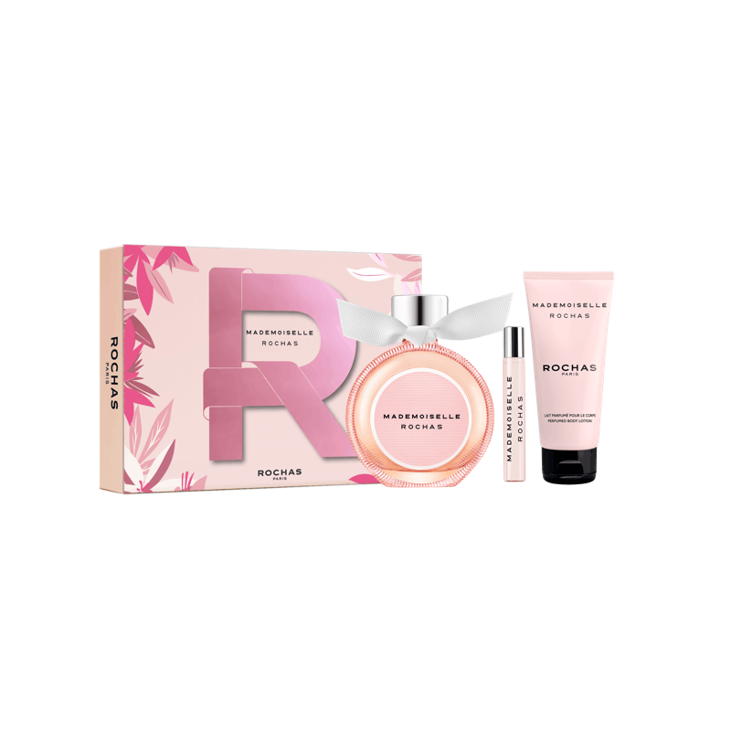 rochas mademoiselle rochas woda perfumowana 90 ml   zestaw  