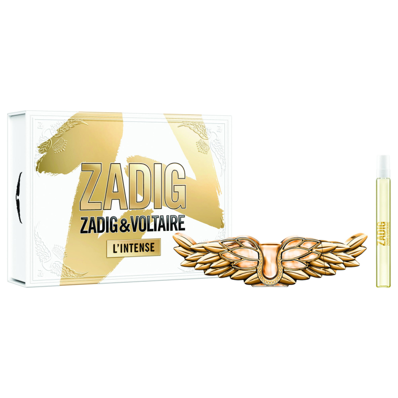 zadig & voltaire zadig l'intense woda perfumowana 90 ml   zestaw  