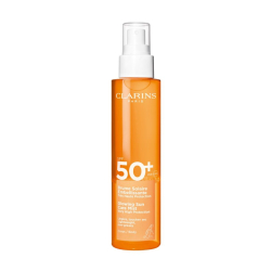 Clarins Bruma Solar Embellecedora Alta Protección SPF 50+ Cuerpo