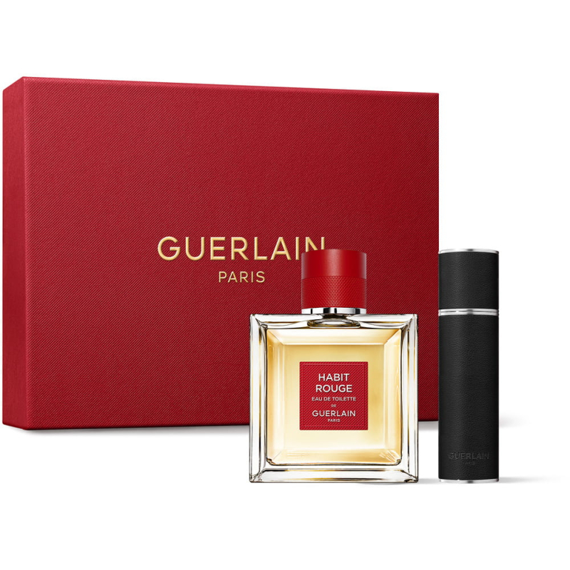 guerlain habit rouge woda toaletowa 100 ml   zestaw  