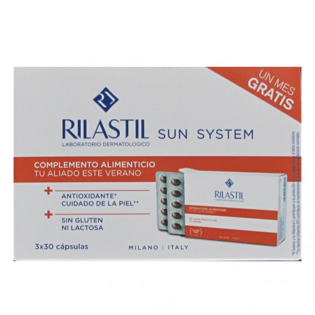 TRIPLO SUN SYSTEM ORAL 3 X 30 CÁPSULAS