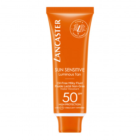 LANCASTER SUN SENSITIVE OIL-FREE MILKY FLUID SPF50 50 ML