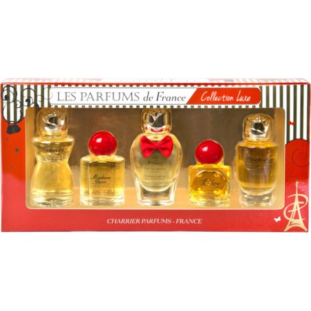 ESTUCHE 5 MINIATURAS ROUGE ET OR