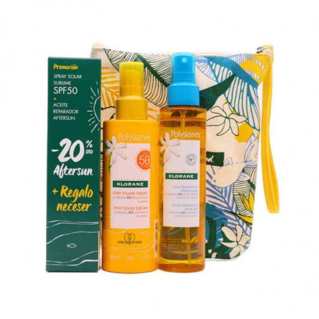 PACK SPRAY SOLAR SUBLIME SPF 50 + ACEITE REPARADOR AFTERSUN