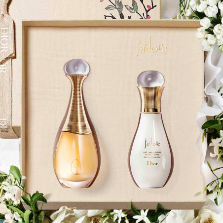 J’ADORE COFRE EAU DE PARFUM VAPORIZADOR 50ML + LECHE CORPORAL EMBELLECEDORA 75ML