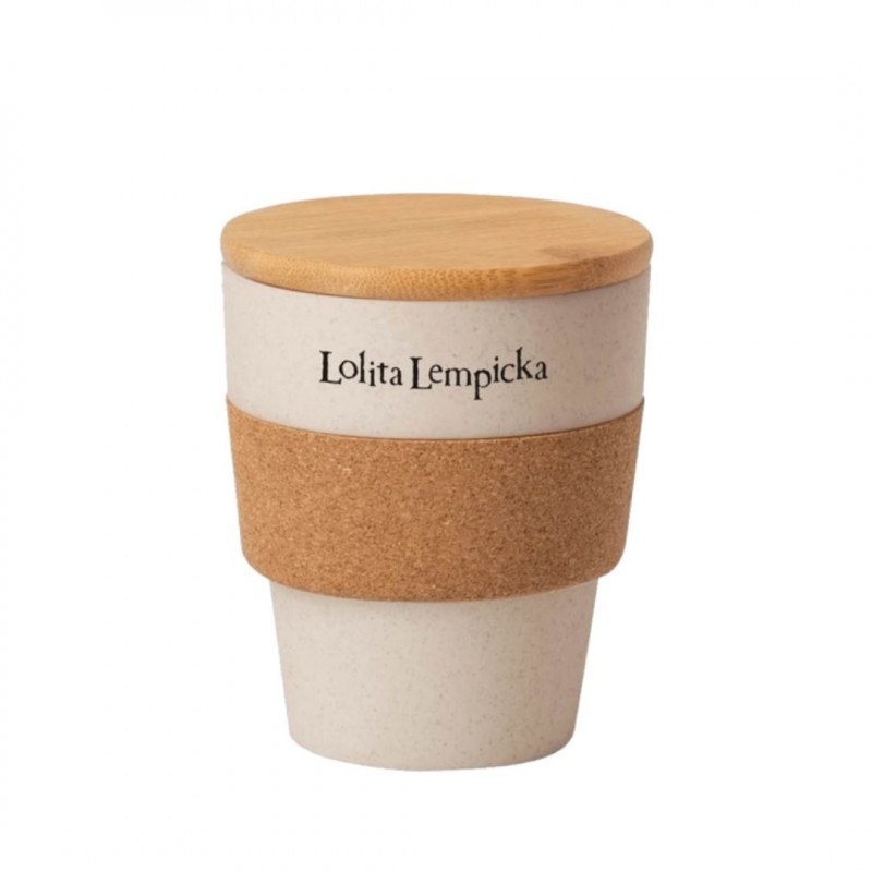 VASO DE CORCHO Y BAMBÚ VEGAN