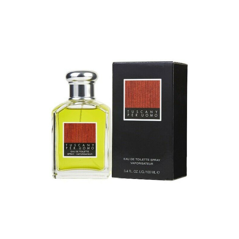 Tuscany uomo eau de toilette spray de 100ml