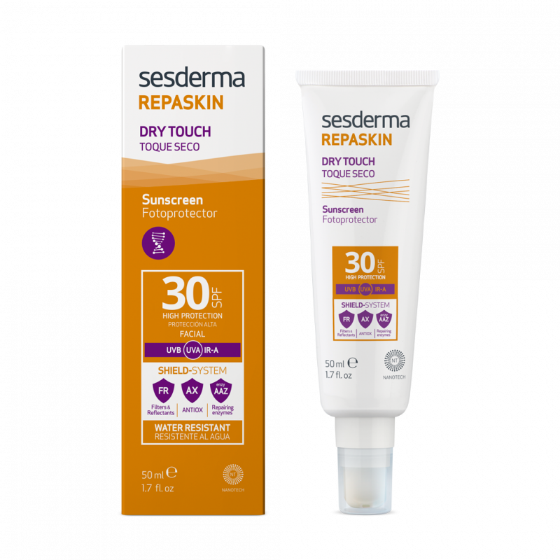 Repaskin toque seco 30 spf 50ml