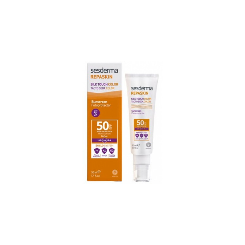 Repaskin tacto seda color spf50 50ml