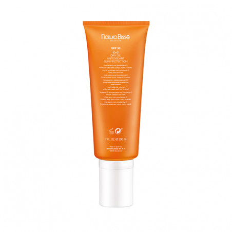 PROTECTOR SOLAR ACEITE SECO C+C SPF 30 DRY OIL ANTIOXIDANT SUN PROTECTION 200 ML NATURA BISSÉ