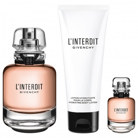 L'INTERDIT EAU DE PARFUM 80 ML + LOCIÓN CORPORAL PERFUMADA 75 ML + MINI L'INTERDIT EAU DE PARFUM 10 ML