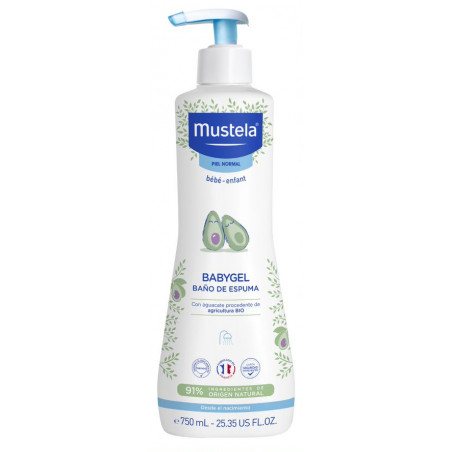 BABYGEL BAÑO DE ESPUMA 750ML