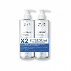 PHYSIOPURE SLEEV 2XEAU MICEL 400ML 2U-40%