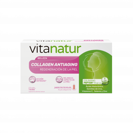 VITANATUR COLLAGEN ANTIAGING 10 VIALES