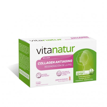 VITANATUR COLLAGEN ANTIAGING 10 VIALES