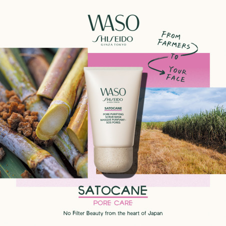 Waso Satocane Purifying Scrub Mask 80 ml