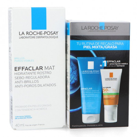 EFFACLAR MAT + KIT RUTINA P.GRASA